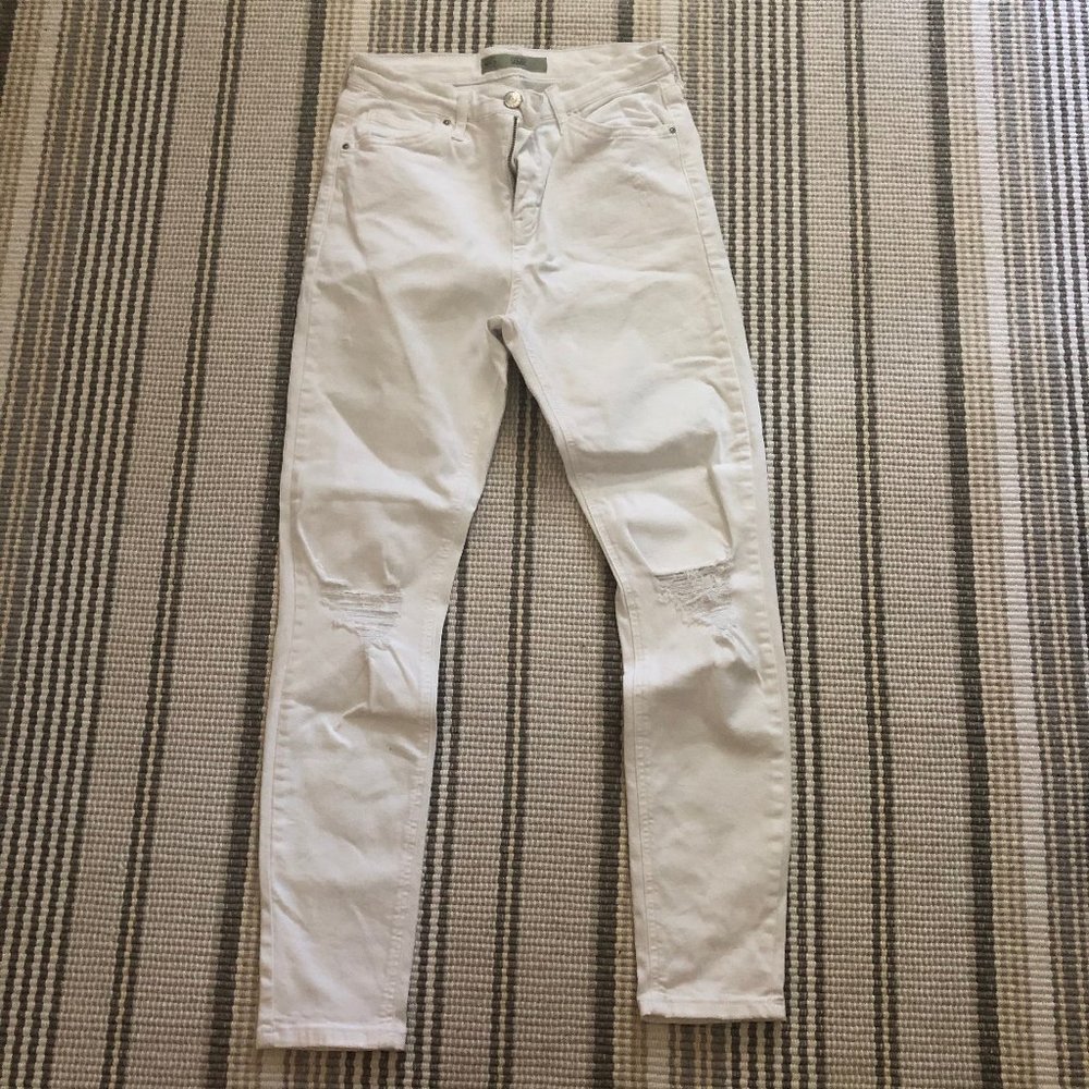 Topshop White Skinny Jeans